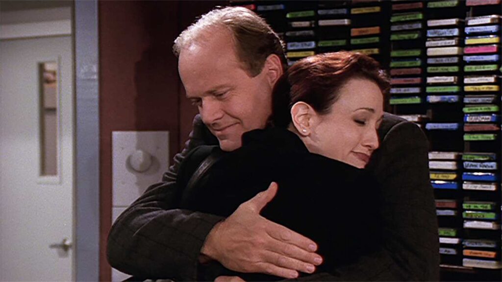 Kelsey Grammer & Bebe Neuwirth in Frasier