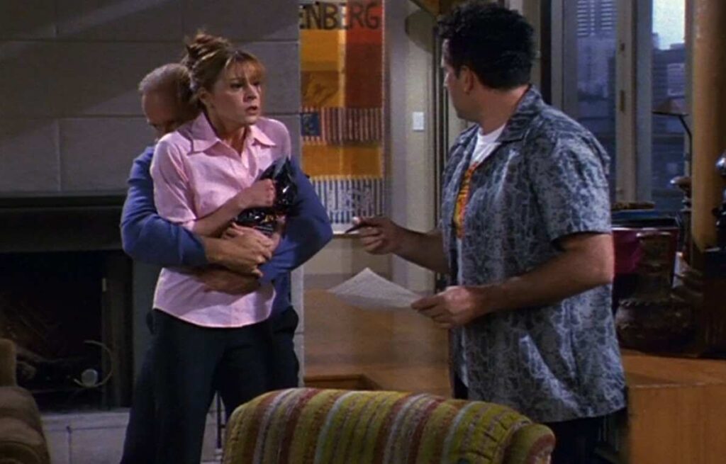 Kelsey Grammer & Jane Leeves in Frasier