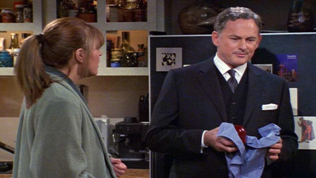 Jane Leeves & Victor Garber in Frasier