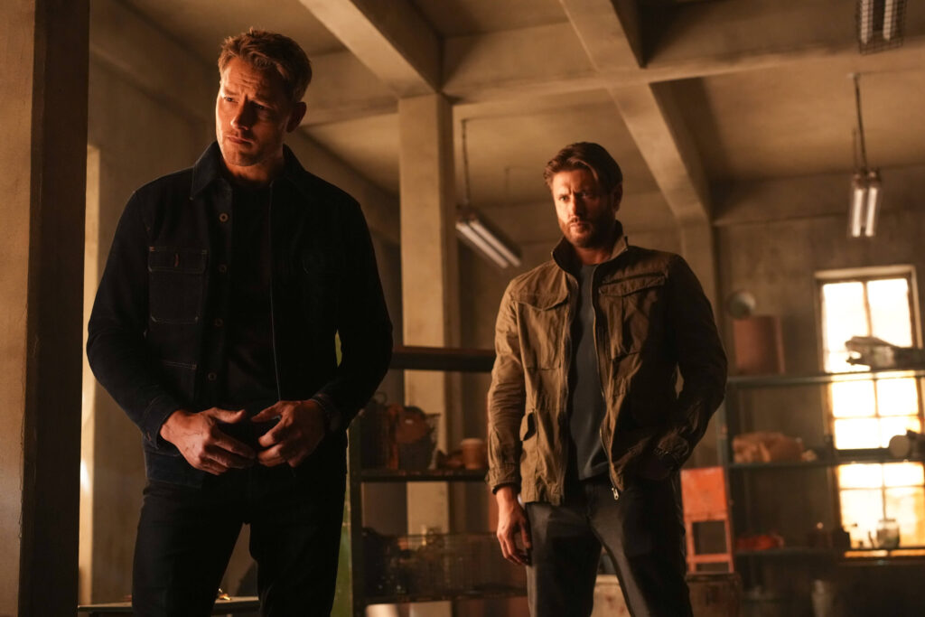 Jensen Ackles & Justin Hartley in Tracker