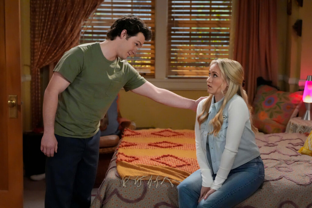 Montana Jordan and Emily Osment in Georgie and Mandy’s First Marriage