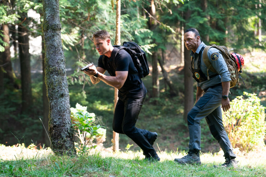 Justin Hartley as Colter Shaw in Tracker