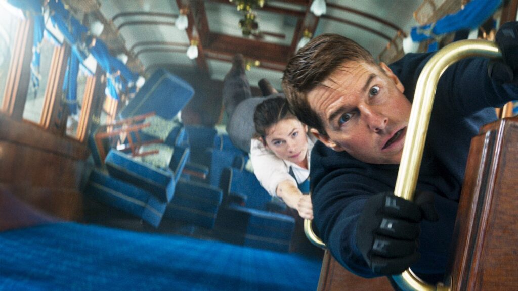 Tom Cruise in Mission Impossible Dead Reckoning