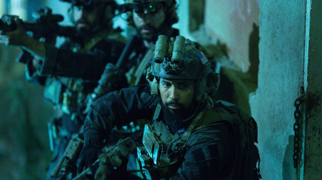 David Boreanaz as Jason Hayes in SEAL team