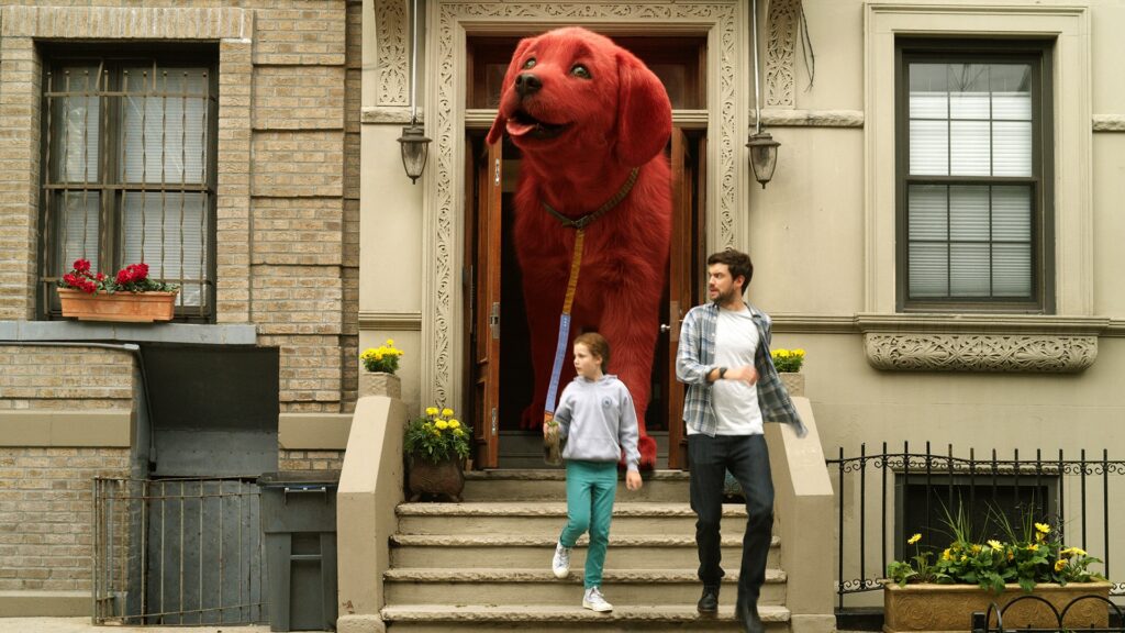 Clifford the Big Red Dog starring Darby Camp, Jack Whitehall