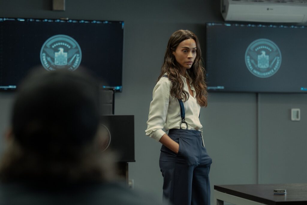 Zoe Saldana as Joe in Lioness season 3
