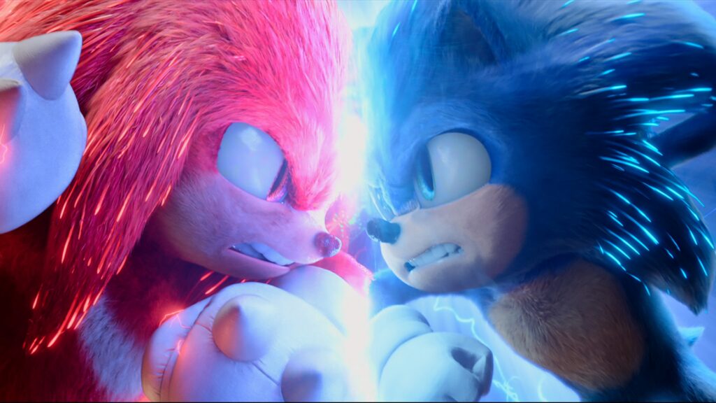 Sonic the Hedgehog 2 starring Jim Carrey, Idris Elba, Colleen OShaughnessey