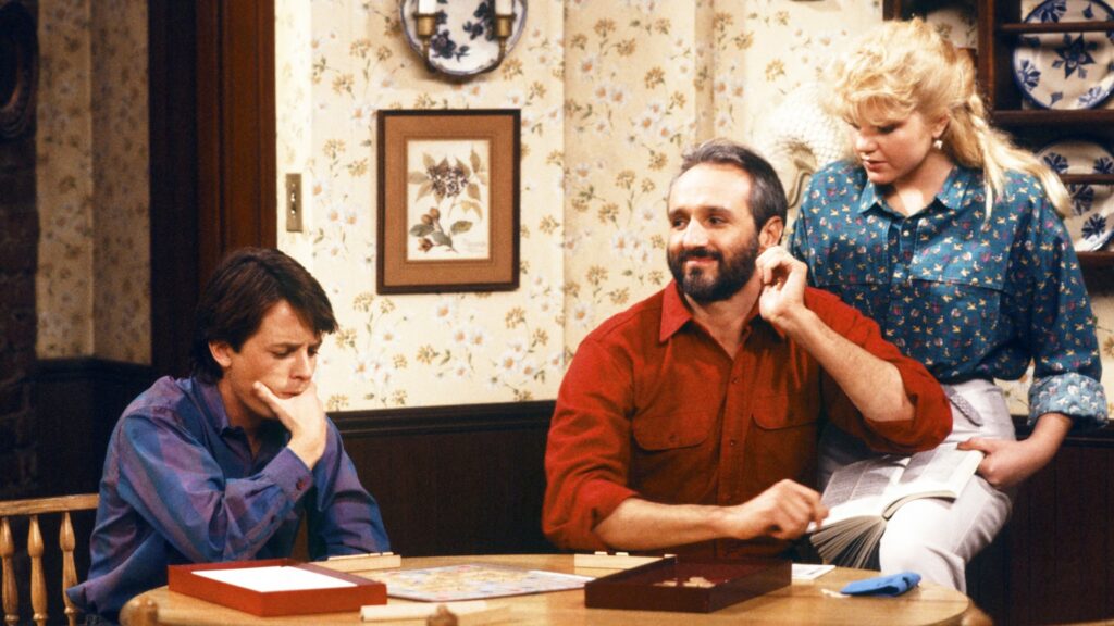 Michael Gross as Steven Keaton in Family Ties