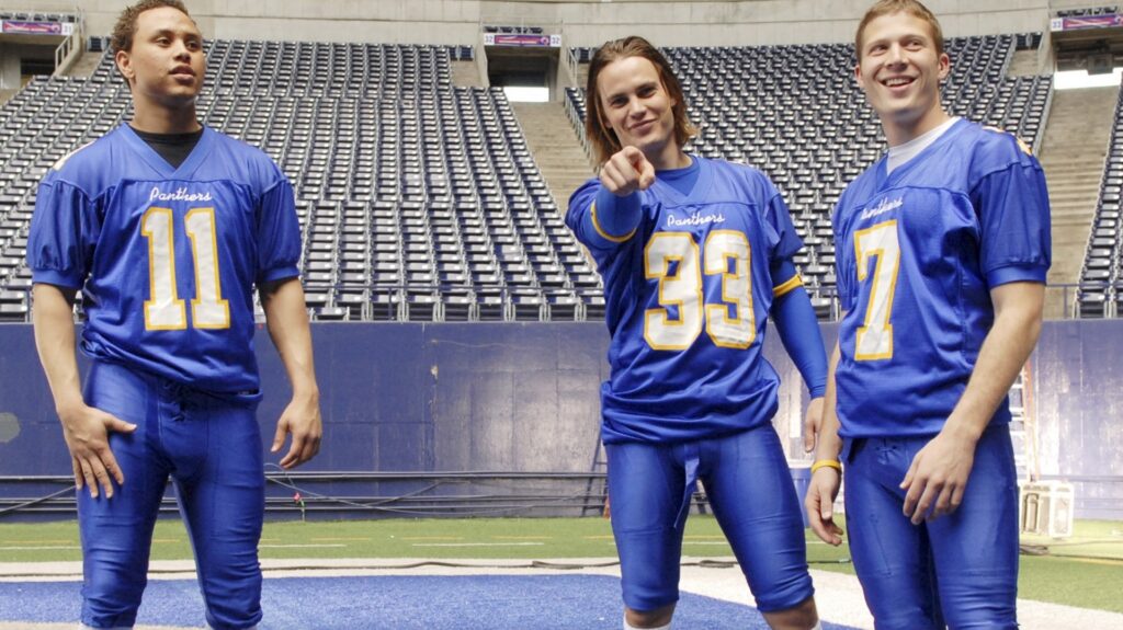 Tim Riggins as Taylor Kitsch in Friday Night Lights