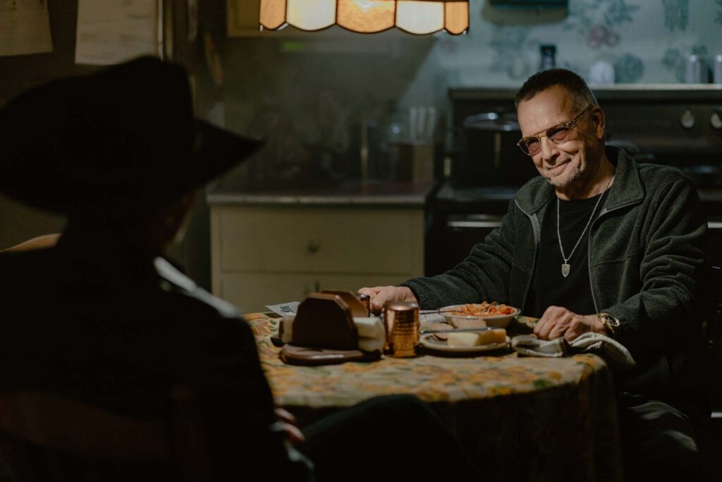 James Russo as Quiet Ray in Tulsa King, episode 1, season 4, streaming on Paramount+, 2026. Photo Credit: Steve Swisher/Paramount+
