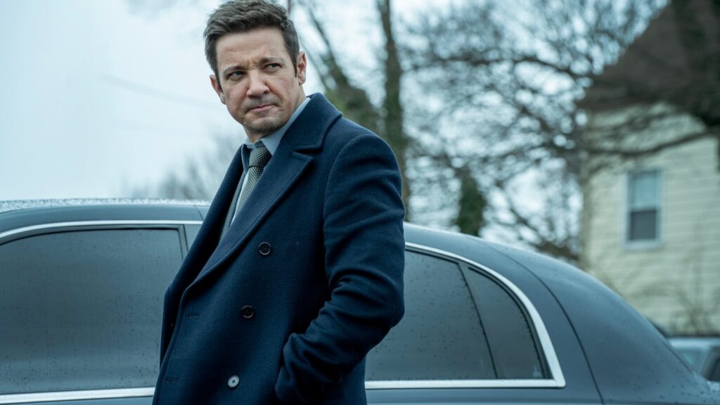 Jeremy Renner as Mike McLusky in Mayor of Kingstown