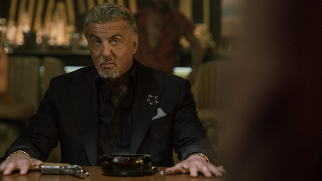 Sylvester Stallone as Dwight The General Manfredi in Tulsa King