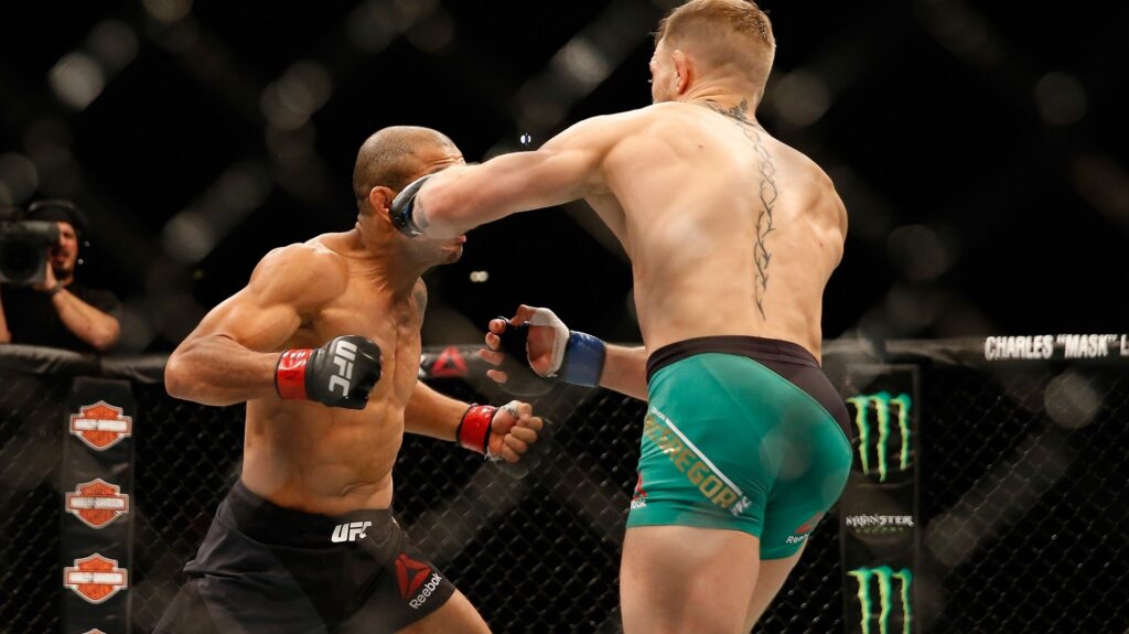 Conor McGregor Jose Aldo at UFC 194