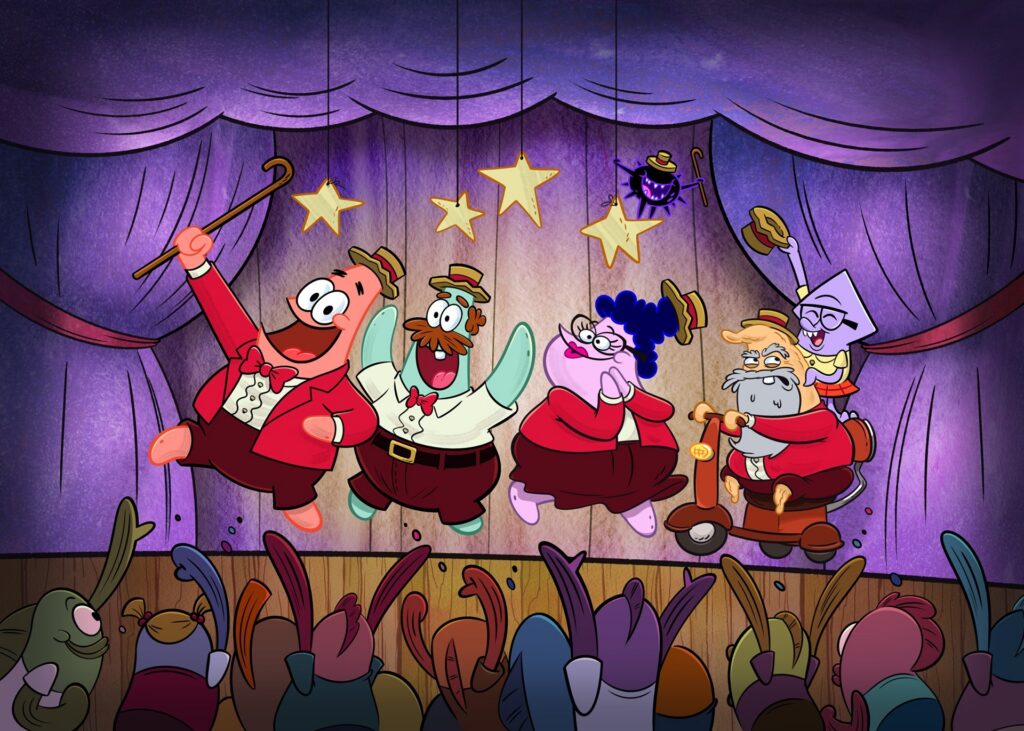 Patrick Star and other SpongeBob SquarePants characters