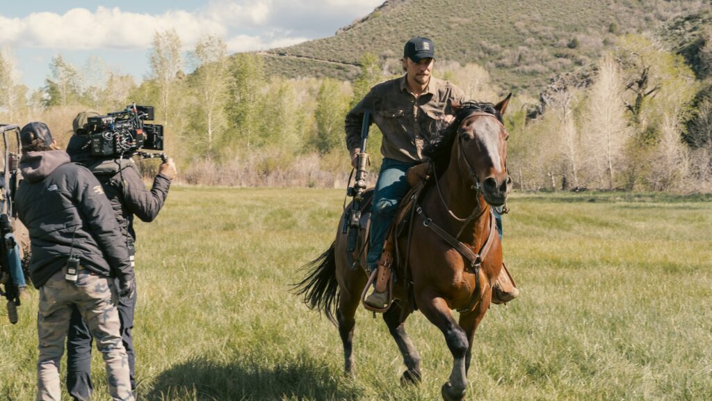 "All Hat No Cattle" -- CBS Original Series Marshals, scheduled to air on the CBS Television Network. Pictured: Luke Grimes as Kayce Dutton.