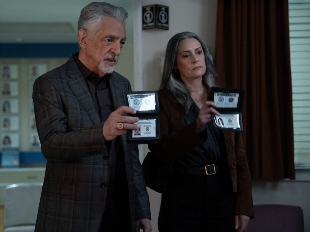 Joe Mantegna and Paget Brewster star in Criminal Minds Evolution