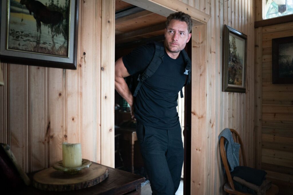 Justin Hartley stars in Tracker